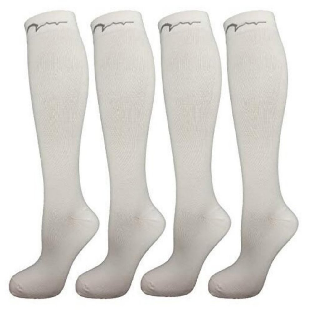 4 Pair Youth Graduated Compression Socks for Baske